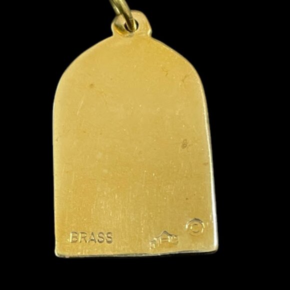 Rare JEEP COLLINS Retired The Steeple Church Pendant, Charm Solid Brass - Picture 7 of 10
